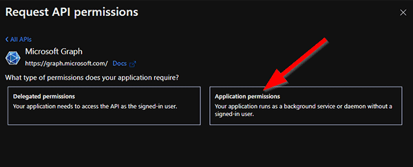 Screenshot of the Azure AD Portal for creating a new App Registration
